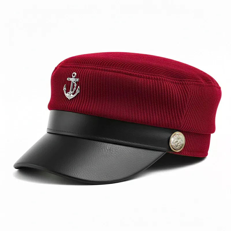 CP1287 Premium Marine Inspired Corduroy Cap – Stylish and Versatile