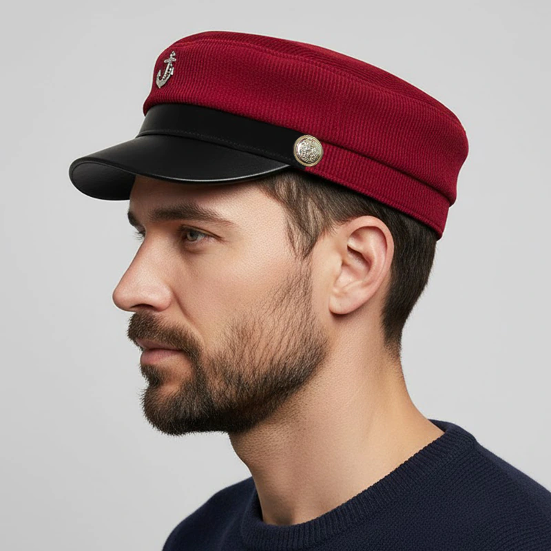 CP1287 Premium Marine Inspired Corduroy Cap – Stylish and Versatile - Image 2