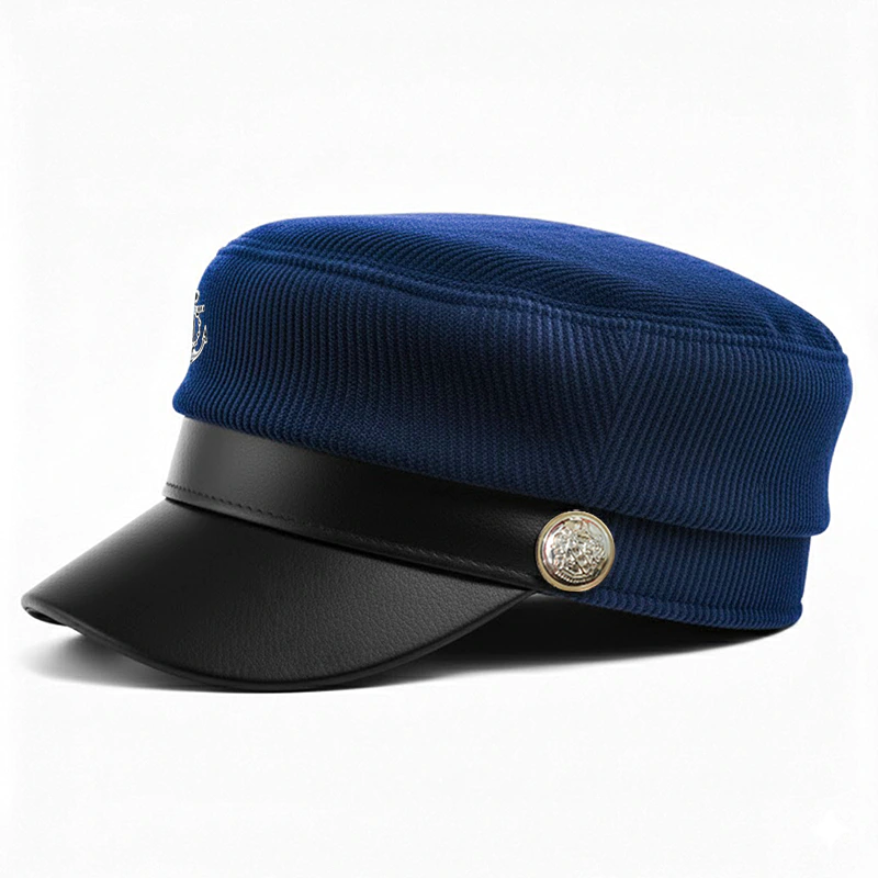 CP1288 Premium Marine Inspired Corduroy Cap – Stylish and Versatile - Image 4