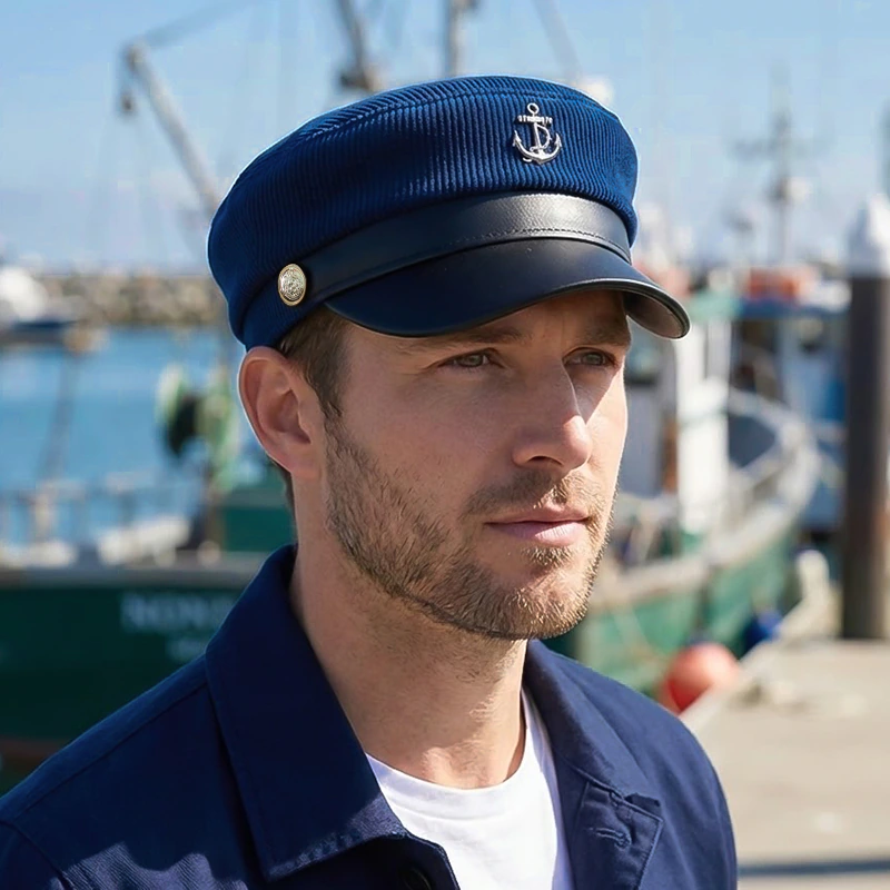 CP1288 Premium Marine Inspired Corduroy Cap – Stylish and Versatile - Image 2