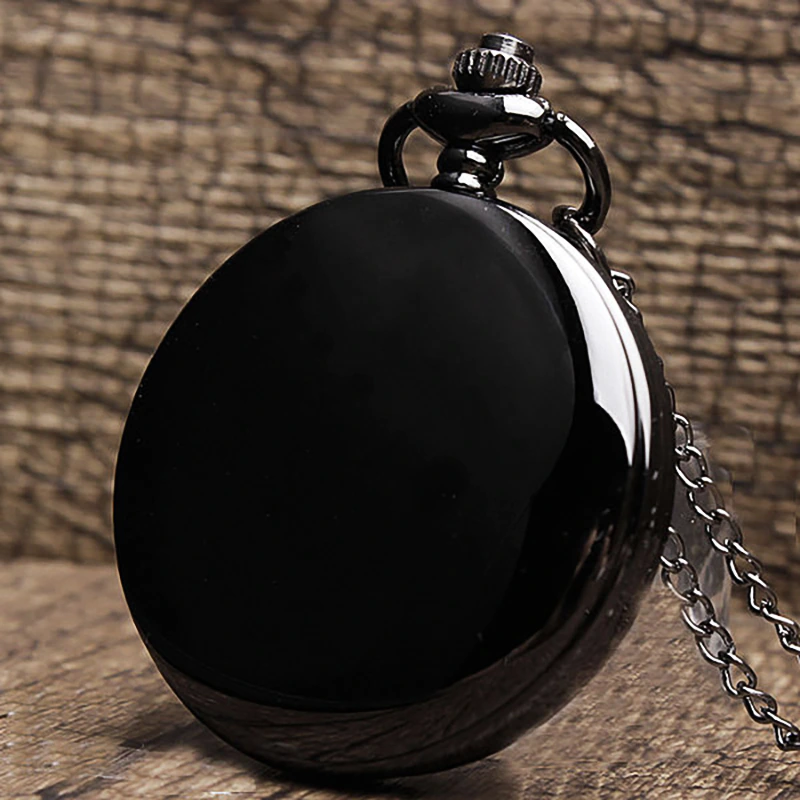 K1137 Black Premium Pocket Watch - Always Remember - Image 3
