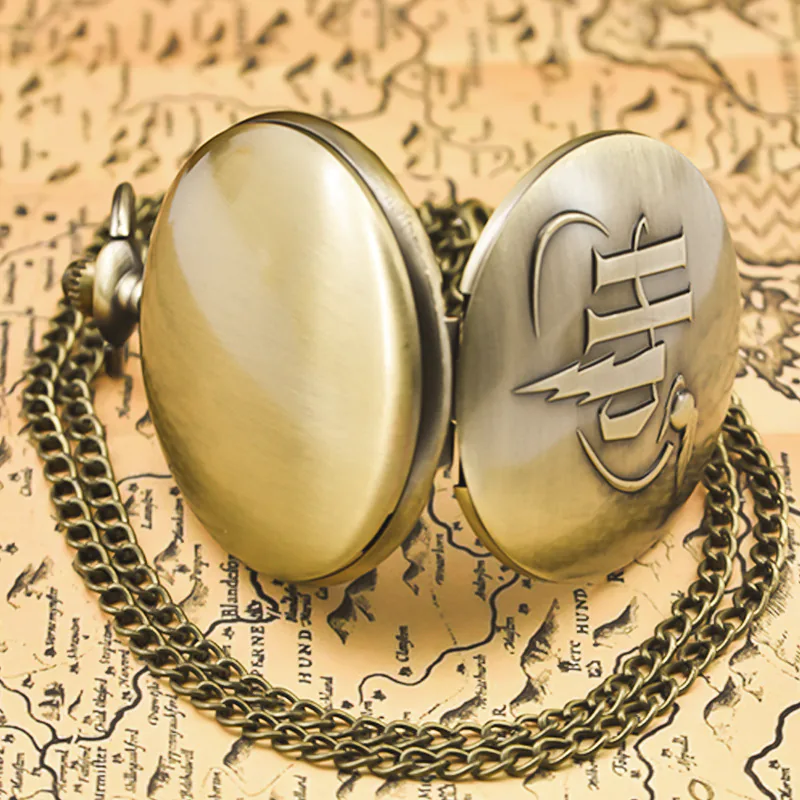 K1135 HP Pattern Vintage Pocket Watch – Harry Potter - Image 3