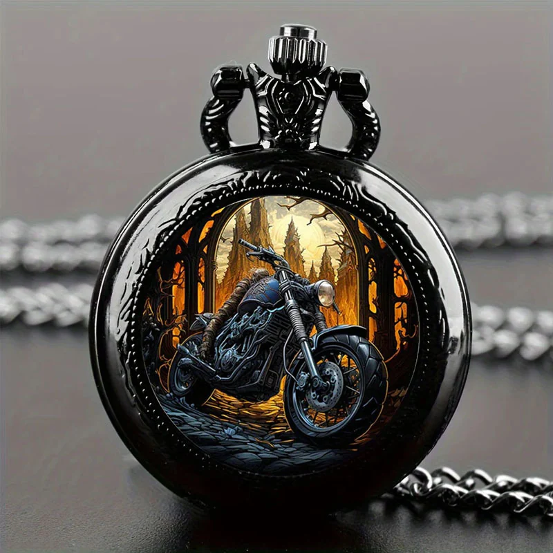 K1140 Dark Rider Vintage Premium Pocket Watch