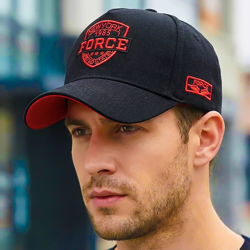 CP1292 New York Force Embroidered Premium Baseball Cap - Image 2