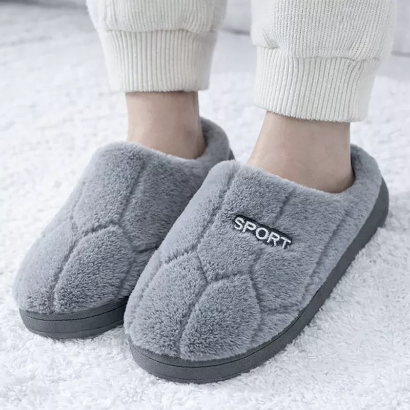 Z7012 Winter unisex warm indoor slippers - Image 2