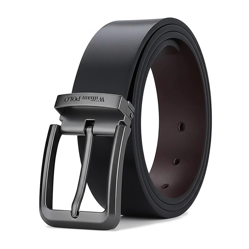 B9016 WILLIAMPOLO Premium Genuine Leather Classic Belt