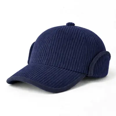 CP1303 Premium Corduroy Fabrics Ear Flap Cap