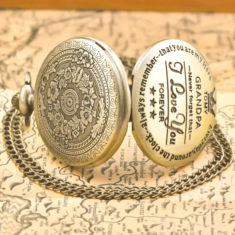 K1153 Vintage Pocket Watch - Grandpa Edition - Image 4
