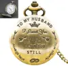 K1154 Vintage Pocket Watch - Husband Edition