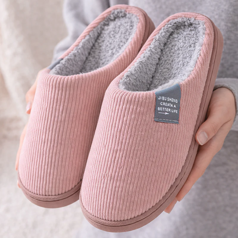 Z7016 Winter unisex warm indoor slippers - Image 3