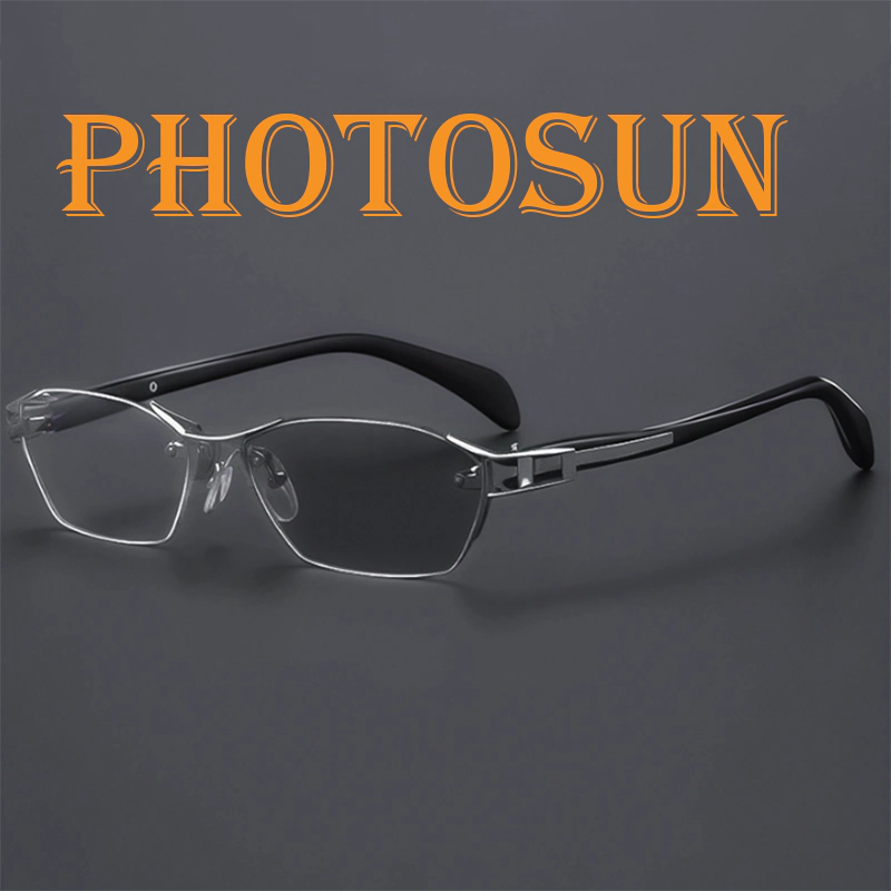 A840P Frameless Photosun & Blue-cut Glasses - Image 2