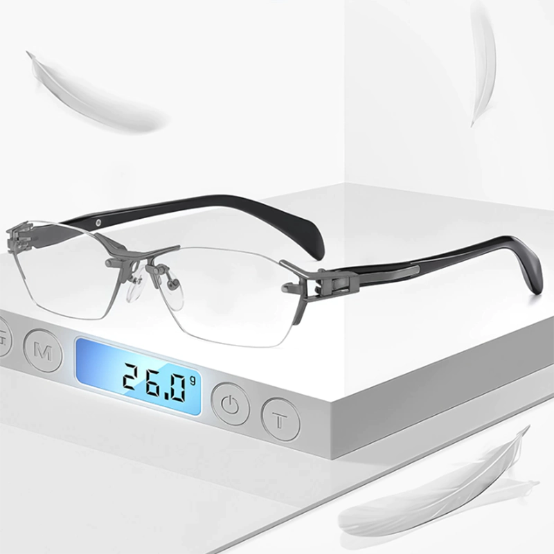 A840P Frameless Photosun & Blue-cut Glasses - Image 4