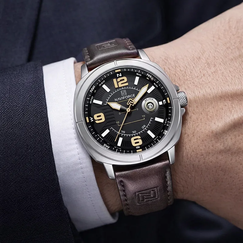 NV154 Naviforce 8078 Luxury Premium Men’s Watch - Image 3