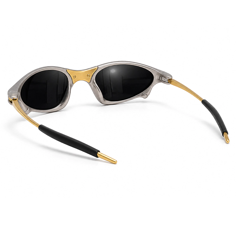 A939 Black Mirror Premium Sports Sunglasses - Image 5