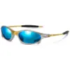 A922 Blue Mirror Premium Sports Sunglasses