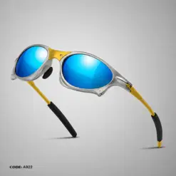 A922 Blue Mirror Premium Sports Sunglasses