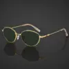 A925 Premium Stainless steel Frame Geometry Style Sunglasses for Men & Women