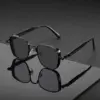 A929 Luxury Black Square Lens Sunglasses For Men