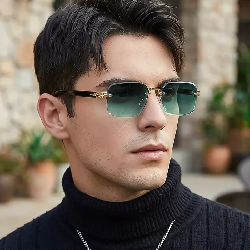 A930 Premium Frameless Unisex Gradient Sunglasses - Image 2