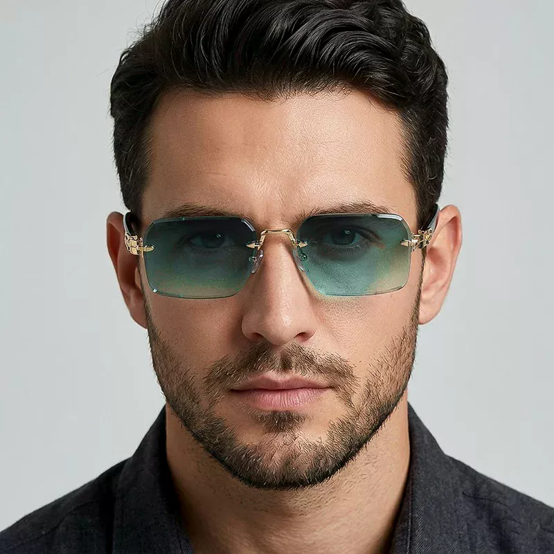 A930 Premium Frameless Unisex Gradient Sunglasses - Image 3