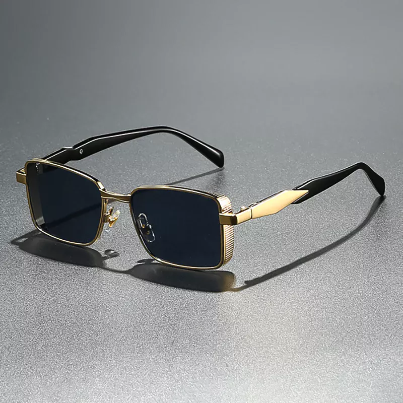 A932 Premium Black & Gold Frame Sunglasses