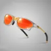A934 Orange Mirror Premium Sports Sunglasses