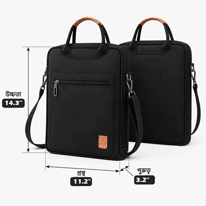 B1062 WIWU Multi Pocket Waterproof Messenger Bag