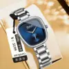 BN1036 Binbond Silver with Blue Dial Women’s Fashion Watch