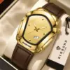 BN1043 BINBOND B760 Luxury Gold Edition Men's Quartz Watch