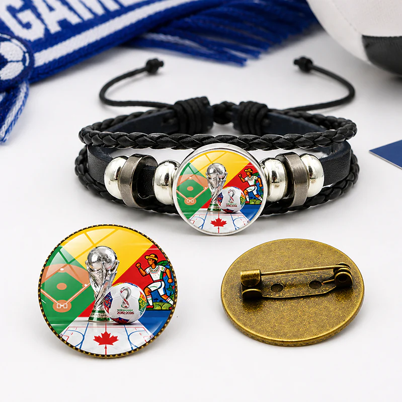 C224 Bracelet & Chest Badge Combo For Brazil Fan - Image 6