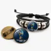 C225 Bracelet & Chest Badge Combo For Football Fan