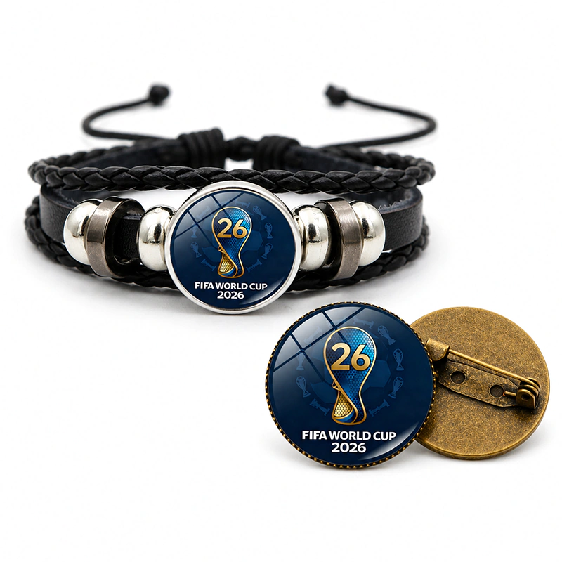 C225 Bracelet & Chest Badge Combo For Football Fan - Image 4