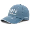 CP1315 Premium Distressed DOPE Embroidery Vintage Denim Cap