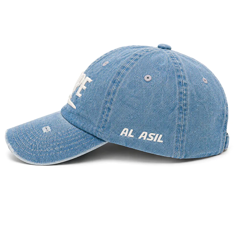 CP1315 Premium Distressed DOPE Embroidery Vintage Denim Cap - Image 5