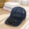 CP1320 Rechargeable and Solar-Powered Mesh Cap for Men & Women
