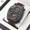 UM38 Oulm Big Dial Stylish Premium Watch