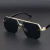 A942 Premium Rimless Square Sunglasses