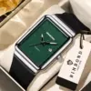 BN1046 BINBOND Luxury Rectangle Dial Watch For Men