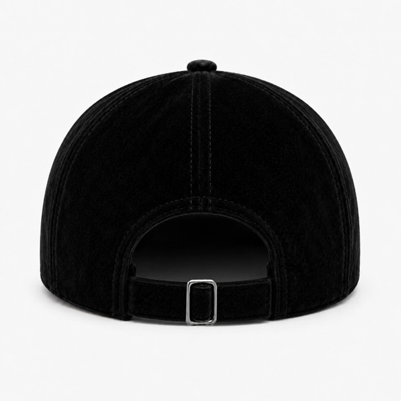 CP1332 Messi Fan Signature Style Black Velvet Cap - Image 5