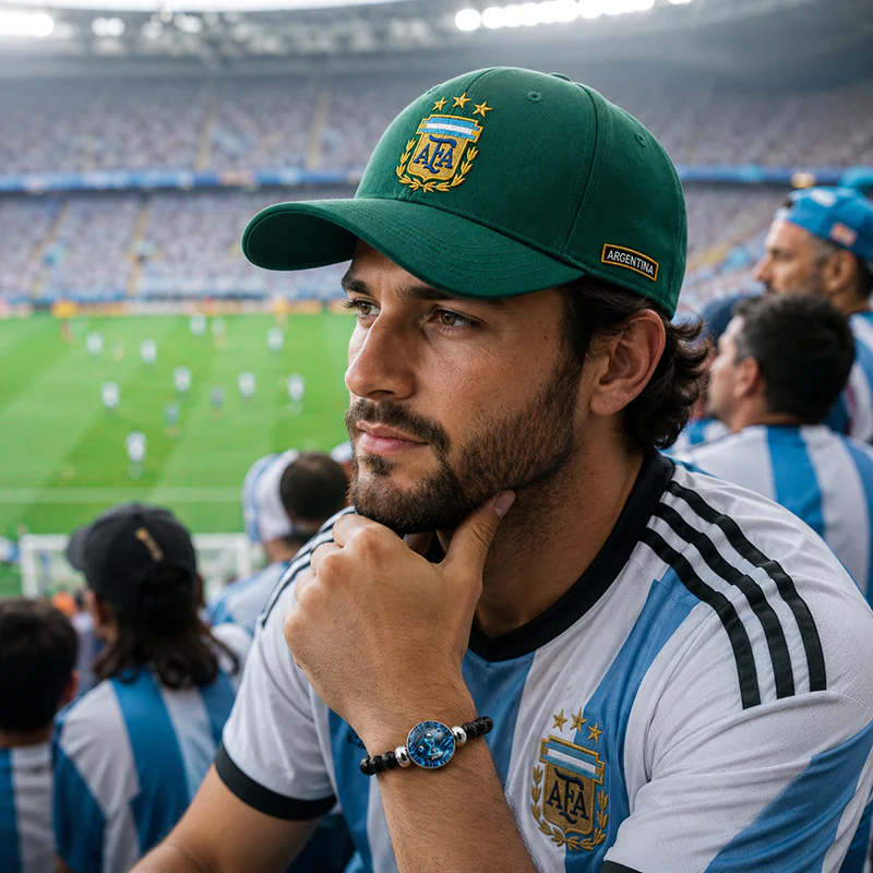 CP1334 Argentina Cap & Bracelet Combo - Image 3