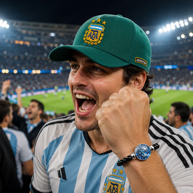 CP1334 Argentina Cap & Bracelet Combo - Image 4