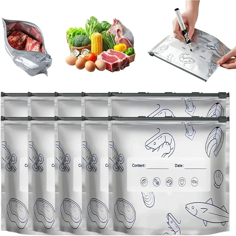 WC18 Reusable Food Storage Bags For Keep in the fridge - Image 5