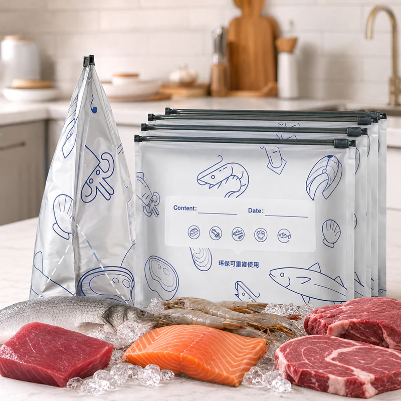 WC18 Reusable Food Storage Bags For Keep in the fridge - Image 3