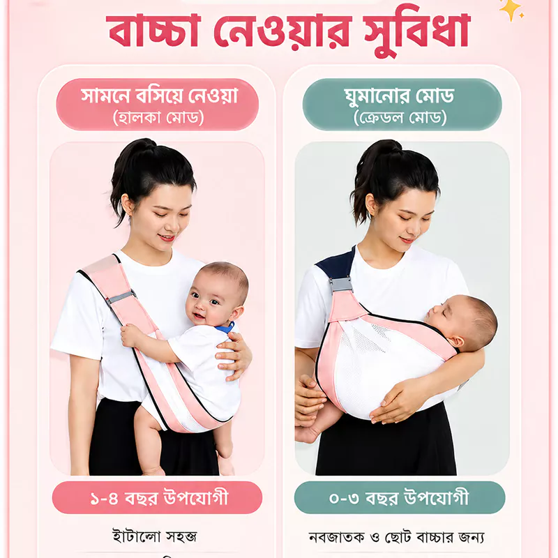 WC21 Comfortable Baby Carrier Sling - Image 2