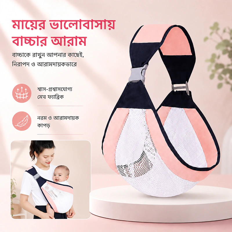 WC21 Comfortable Baby Carrier Sling
