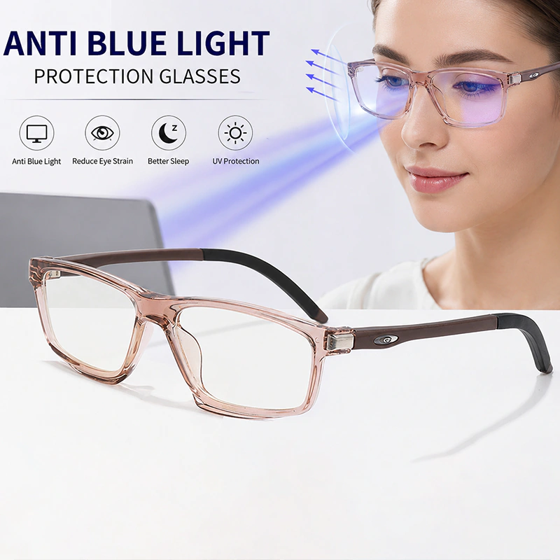 A945 Flexible Frame Anti Blue Light Premium Glasses