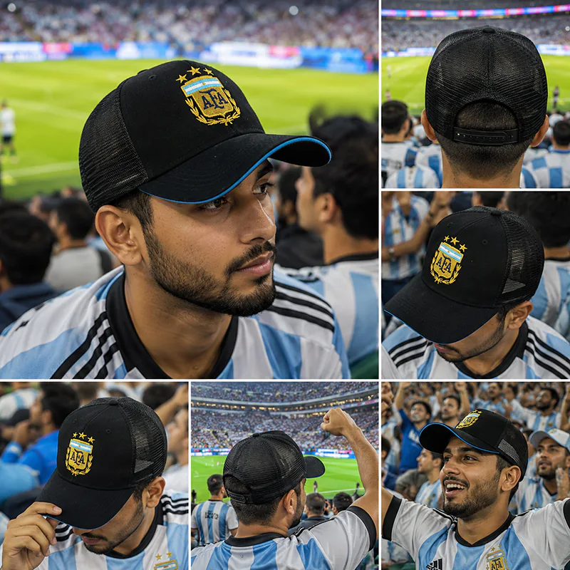 CP1337 Argentina Football Fan Premium Cap - Image 2