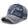 CP1342 Vintage Washed Blue Gray Baseball Cap