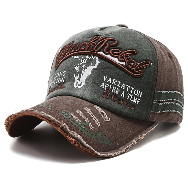CP1343 Vintage Washed Blue Gray Baseball Cap