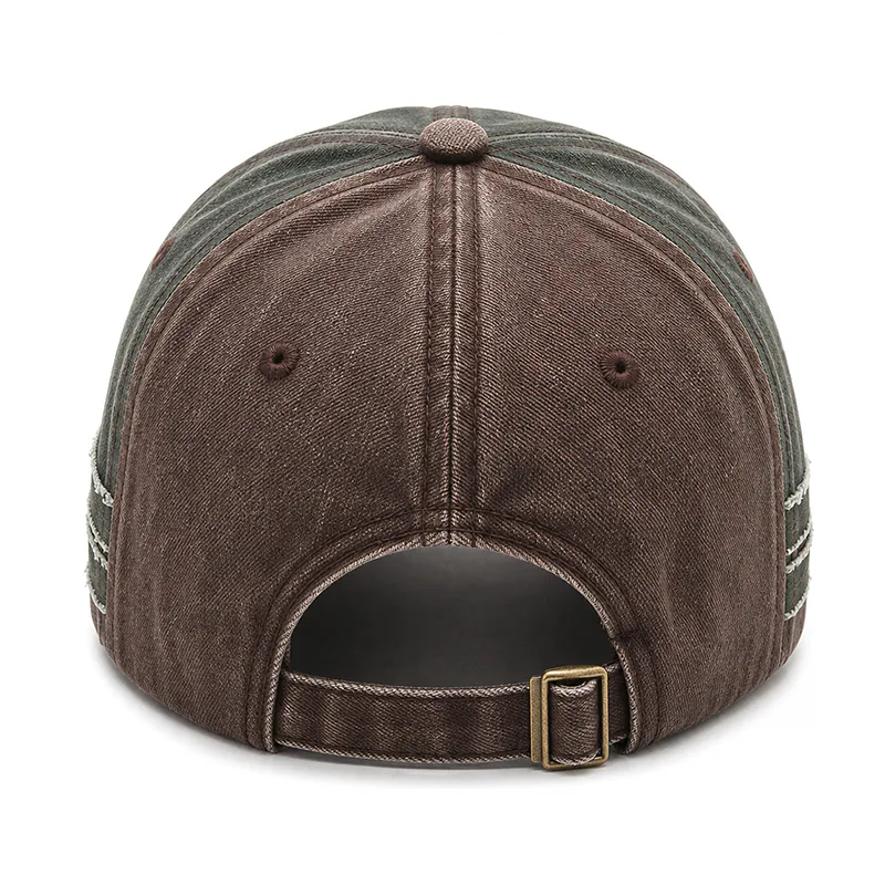 CP1343 Vintage Washed Blue Gray Baseball Cap - Image 5